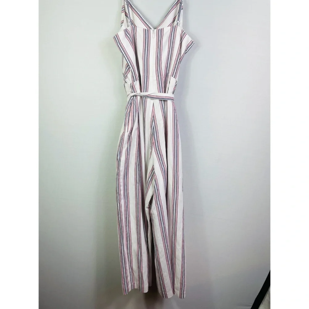 Banana Republic Women Linen-Cotton Cropped Jumpsuit